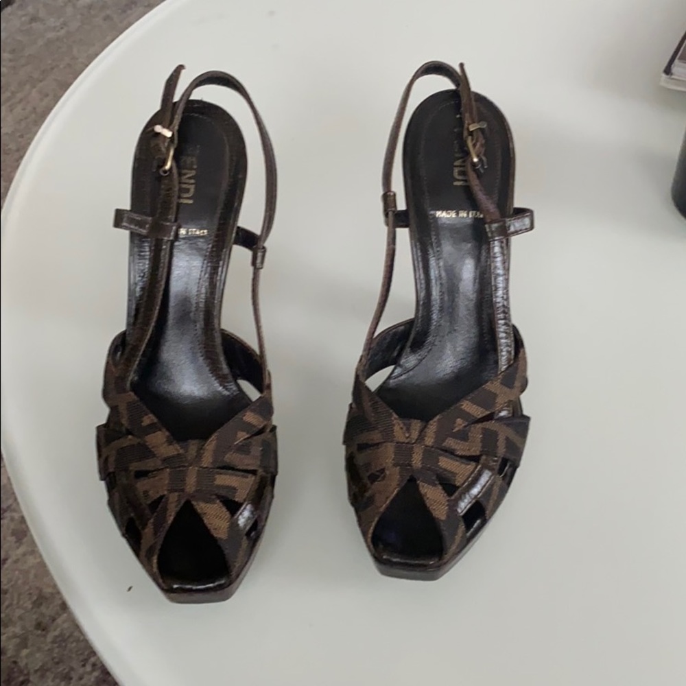 Fendi platform sandals